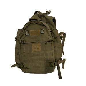 Highland Tactical Green Backlash Canvas Backpack XL